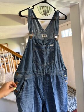 Wrangler Blue Denim Overalls